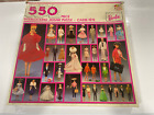 1989 new 550 Piece Jigsaw Puzzle Barbie & Ken Fashions USA  American Publishing 