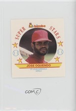 1989 Bimbo Super Stars Discs Square Jose Oquendo #5