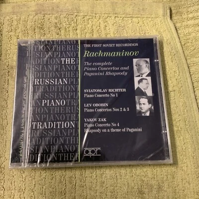Various Compose Complete Piano Concertos, Paganini Rhapsody (Ri (CD) NEW - Image 1 of 2