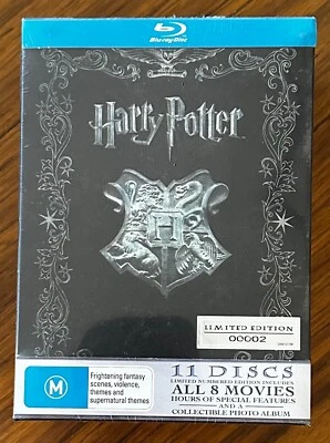 Harry Potter | Collection : 8 Film (Limited Edition,Box Set, Blu-ray, 2016) - Image 1 of 3