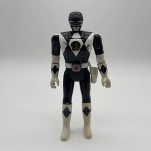 Mighty Morphin Power Ranger Black Schwarzer Ranger Zack - 1993 Bandai - Bild 1 von 4