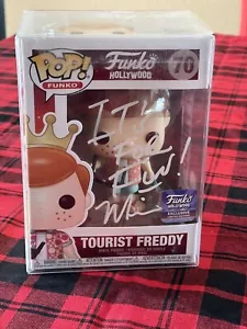 Funko Pop! Funko: Funko Hollywood - Tourist Freddy #70 Funko- signed By Creator! - Picture 1 of 2