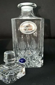 Bottiglia CRISTALLO e ARGENTO per Cognac Whisky NUOVA con scatola originale - Picture 1 of 7