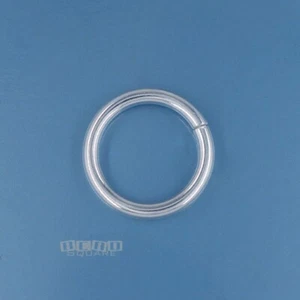 Sterlingsilber 2 mm x 16 mm Schwerlast offen Biegering Verbinder Stärke 12 #33149 - Bild 1 von 3