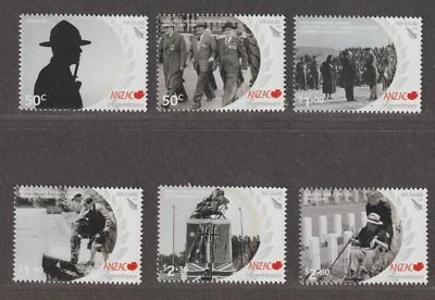 New Zealand Stamps - ANZAC 3rd serie : Remembrance MNH (2010) - Image 1 of 2