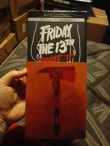Friday the 13th Part 2, II 4K UHD + Blu-ray with Rare Slipcover 1981 New Sealed - Picture 1 of 2