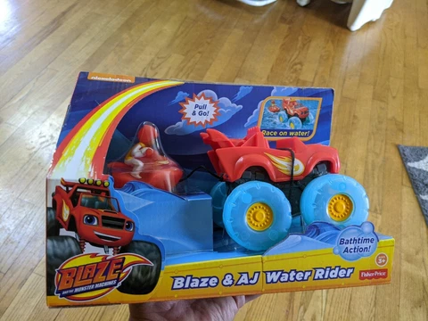 NEW Blaze And The Monster Machines Blaze & AJ Water Rider Free Shipping Cover