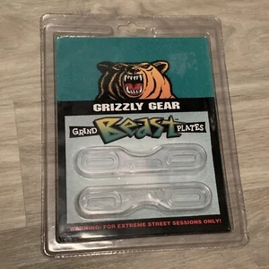 Grizzly gear - Grind beast plates - NEUF  UHMW69 sliders polymer roller street - Imagen 1 de 3