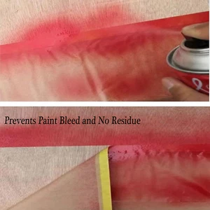 Masking Paper, paint masking, 2 Pack Automotive Paint Paper Roll with Tape, T... - Picture 1 of 1