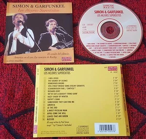 PAUL SIMON & ART GARFUNKEL **Los Mejores Superexitos** RARE 1994 Spain CD - Picture 1 of 1