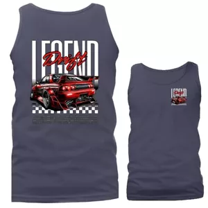 Camiseta sin mangas Legend Drift Urban Streetwear importada afinada personalizada JDM coche deportivo - Imagen 1 de 11