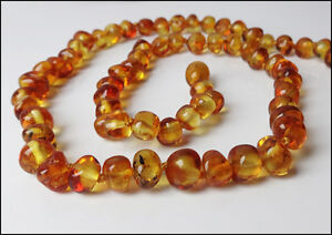 Honey Natural Baltic Amber Necklace