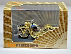 1:24 Scale IXO Museum 1951 Peugeot 55GL Beige Diecast Model Bike - Picture 1 of 5