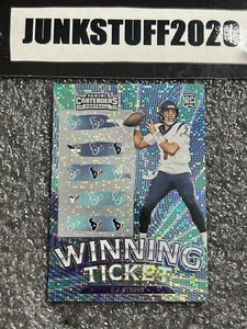 2023 Contenders CJ Stroud Holo Winning Ticket Rookie RC Texans C.j. #19 Texans - Picture 1 of 4