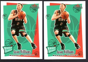 (2) 2003-04 FLEER TRADITION BANNER SEASON JASON WILLIAMS CARD #238 LOT **NM-MT** - Picture 1 of 2