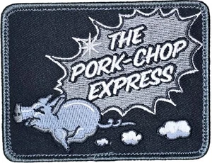 MSM PORK CHOP EXPRESS MILSPEC MONKEY TACTICAL SWAT HOOK MORALE PATCH - Picture 1 of 2