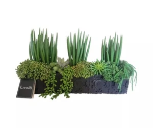 Allstate Living Faux Succulent Arrangement, Premium Artificial Indoor Plant - Picture 1 of 4