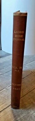 Ladies Home Journal Magazine Jul -Dec 1961 Library Bound Queen Elizabeth II - Image 1 of 4
