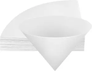20 Pack 10 Inch Deep Fryer Oil Filter Non-Woven Filter Cones Cooking Oil Filters - Picture 1 of 11