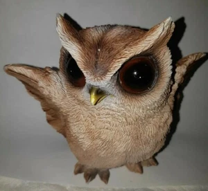 Owl Figurine Statues Ceramic Figurine Decorative - Picture 1 of 11