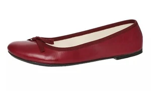 Pedro Garcia Merlot Red Audrey Leather Flats Z3993 Size 39.5 EUR / 9.5 US - Picture 1 of 9