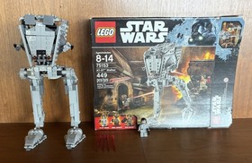 RETIRED LEGO Star Wars 75153 AT-ST Walker - 99% Complete w/ Box, NO manual