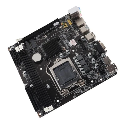 LGA 1155 Motherboard NVME WiFi M.2 VGA HD Output 9 USB 2.0 DDR3 Mini ITX Mot NEW - Immagine 1 di 4