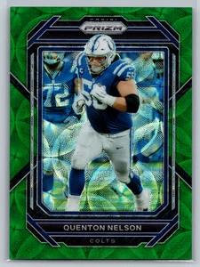 Quenton Nelson 2022 Panini Prizm Green Scope Prizm /75 #124 Indianapolis Colts - Picture 1 of 2