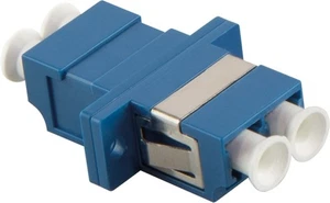 LOGILINK Glasfaser LC/LC Duplex Kupplung FA02LC1, mit Flansch, blau - Bild 1 von 1
