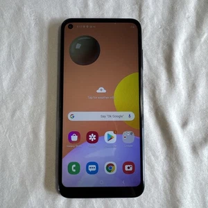 Samsung Galaxy A11 SM-A115A (Negro 32GB 2GB) AT&T botón de inicio lateral defectuoso - Imagen 1 de 8
