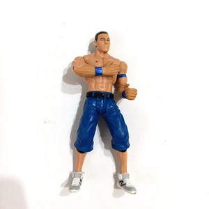 WWE John Cena Actionfigur Mattel 2010 Wrestling Blue Shorts Blue Bands - Bild 1 von 4