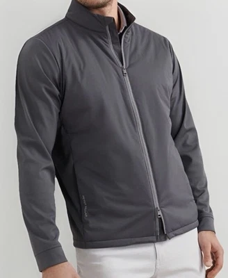 Peter Millar Mens Crown Sport Merge Hybrid Jacket XL Extra Large - Iridium Gray - Image 1 of 4