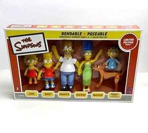 LOS SIMPSONS PLEGABLE POSABLE SPRINGFIELDS FAMILIA FAVORITA 5+1 JUEGO COLECCIONABLE - Imagen 1 de 2