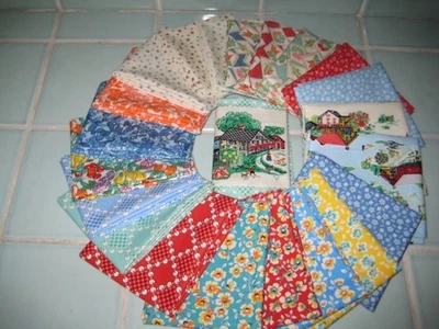 22 piezas Sunnyside Farm Flowerhouse 1930’s Fat Quarters 1 Panel Tela para Acolchar Nuevo Foto 1 de 4