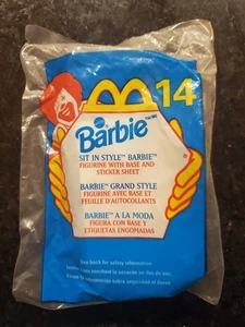 Classic BARBIE: SIT IN STYLE #14 - 1999 McDonalds Happy Meal Toy - Picture 1 of 2