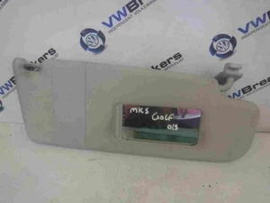 Volkswagen Golf MK5 2003-2009 Drivers OSF Front Sun Visor - Picture 1 of 2