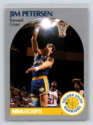 1990-91 NBA Properties Jim Petersen #117 - Image 1 of 2