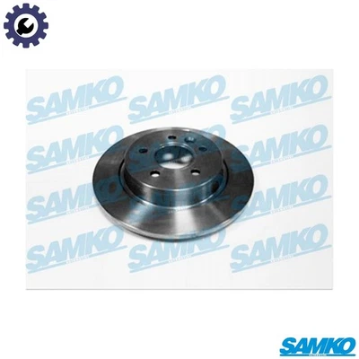 2x BRAKE DISC V1020P FOR VOLVO D 4162 T 1.6L B4164T/4164T3 1.6L 4cyl 2.0L 5cyl - Image 1 of 4