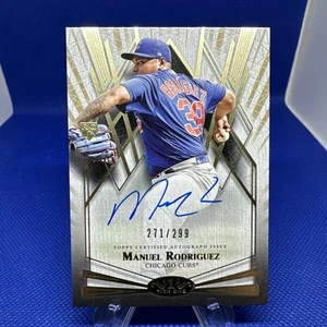 2022 Topps Tier One Break Out /299 Manuel Rodriguez #BOA-MRO Rookie Auto RC - Picture 1 of 4