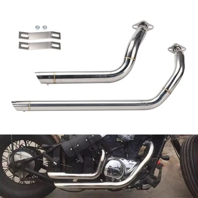 Shortshots Staggered Exhaust Pipes System For Honda Shadow Aero 750 Phantom 750 - Изображение 1 из 4