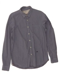 REPLAY Mens Slim Fit Shirt XL Navy Blue Check DI33 - Picture 1 of 3