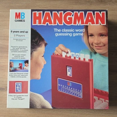 Hangman MB Game Board  Vintage 1994  Retro - In Good Condition - Complete Set - Image 1 of 4