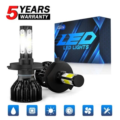 9003 H4 Kit de bombillas LED altas y bajas 10000K para HYUNDAI Grand i10 2015-2017 Foto 1 de 4