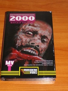 Anthropophagous 2000 DVD large Hardbox 11/66 Massacre Video Andreas Schnaas RARE - Picture 1 of 3