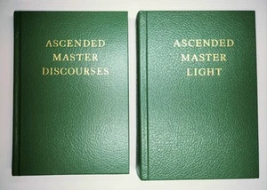 2 Vols Ascended Master Discourses & Light Saint Germain Godfre Ray King 1939 EX - Picture 1 of 8