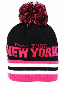 Top morbido pieghevole chic pom pom beanie sci snowboard uomo donna lavorato a maglia migliori cappelli spilla - Foto 1 di 3