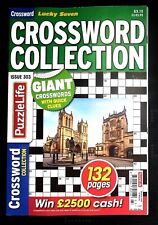 Lucky Seven Crossword Collection Puzzle Book Mag Issue 303, Giant Crosswords