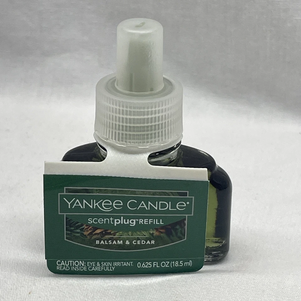 1240810 Balsam & Cedar Yankee Candle Electric Refill Home Fragrance Unit
