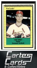 Tom Kinney 1991 ProCards #1649  Savannah Cardinals