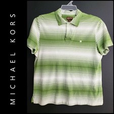 michael kors polo mens olive